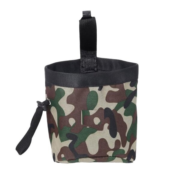 EUC Bulldog Depot Dog Training Treat Pouch & Waste Bag Dispenser, Olive CAMO - Picture 1 of 14